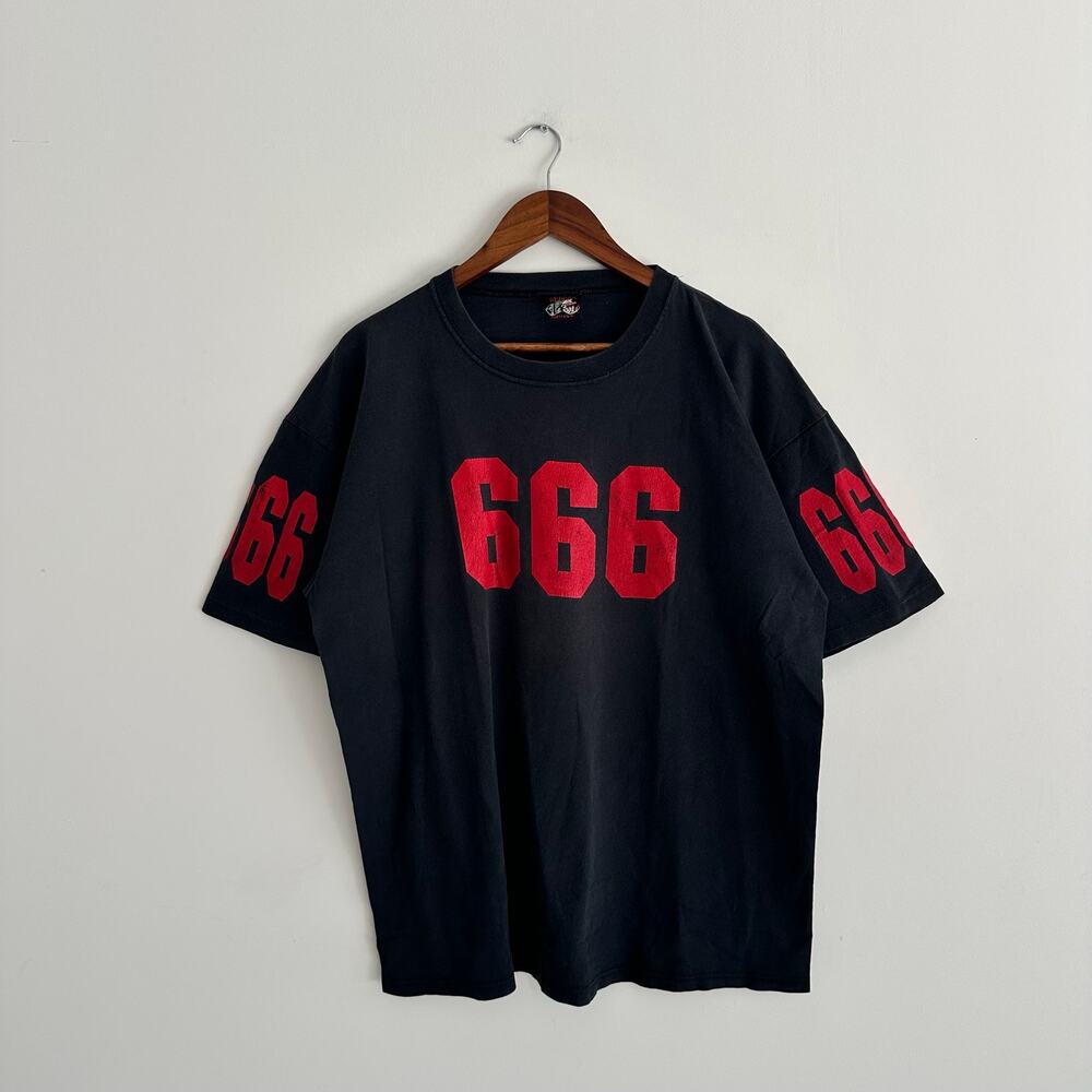 Archaic Smile Beelzebub 666 T Shirt 90s Satanic Billy Corgan
